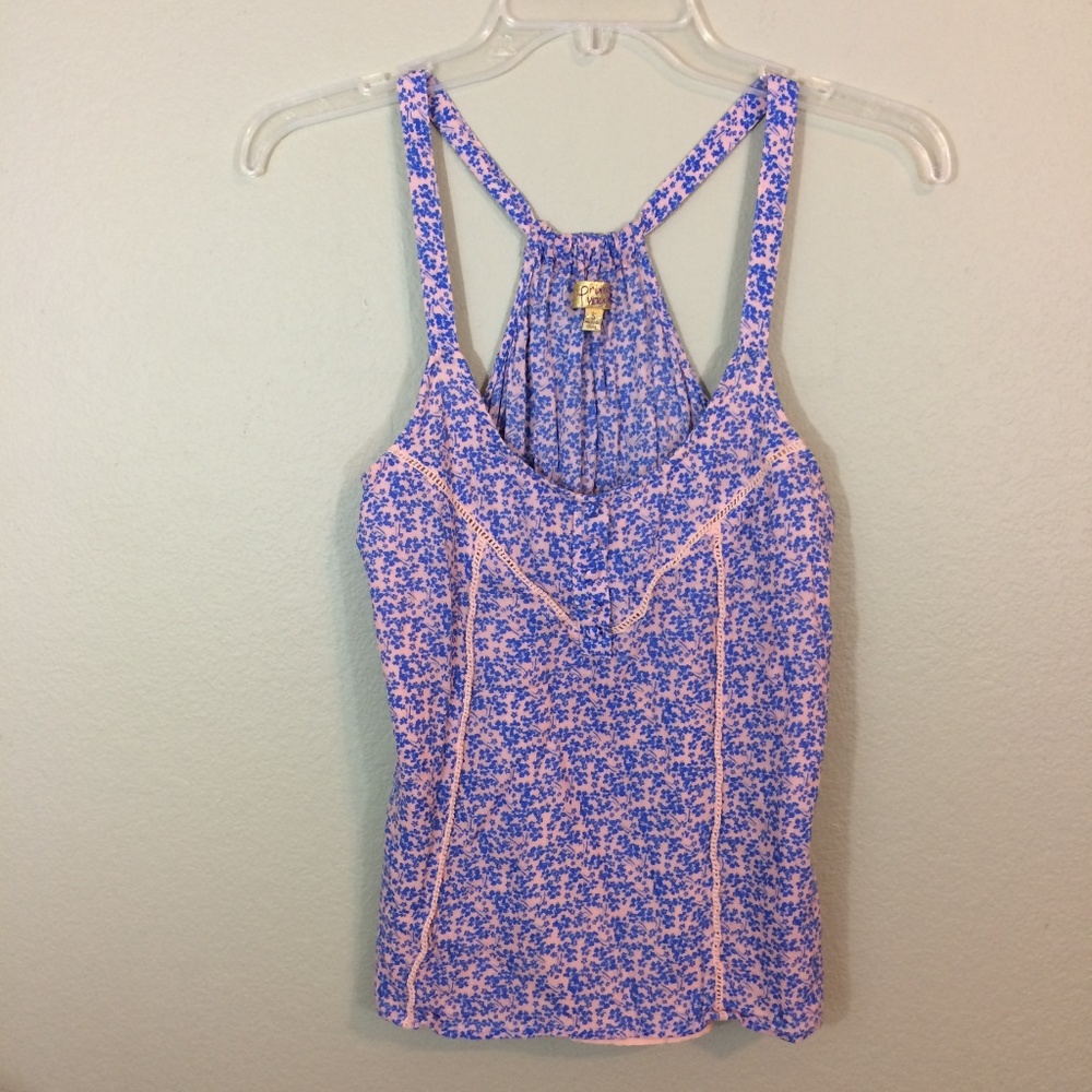 Princess Vera Wang Small Floral Tank Top